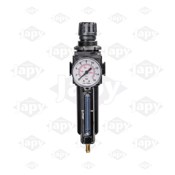 Filtre régulateur de pression d'air - pompe pneumatique